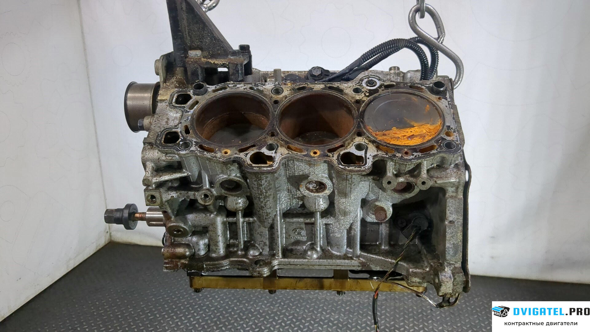 Шорт блок (Блок цилиндров) Hyundai Santa Fe 2000 - 2005 G6BA 2.7 л., Бензин, Инжектор, артикул 9143453