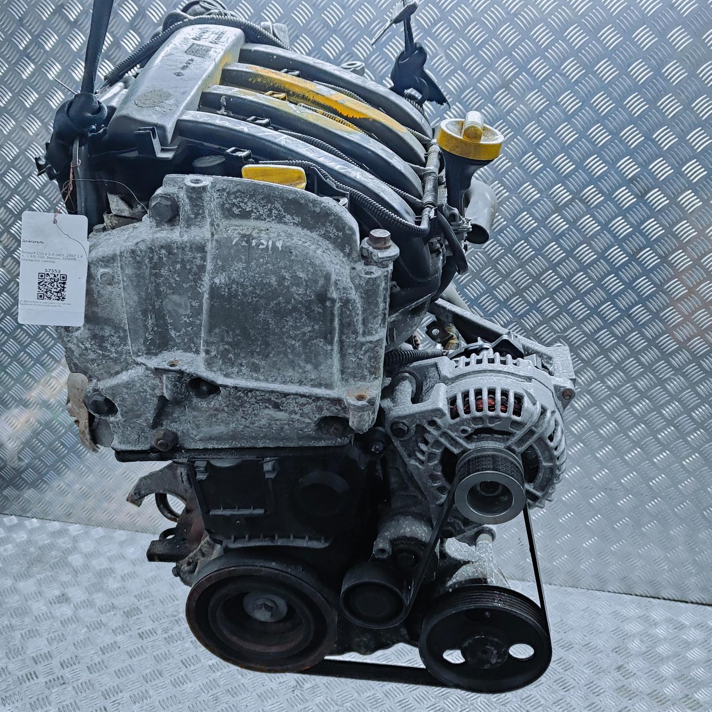 Двигатель Renault Clio 2 1.4 Бензин