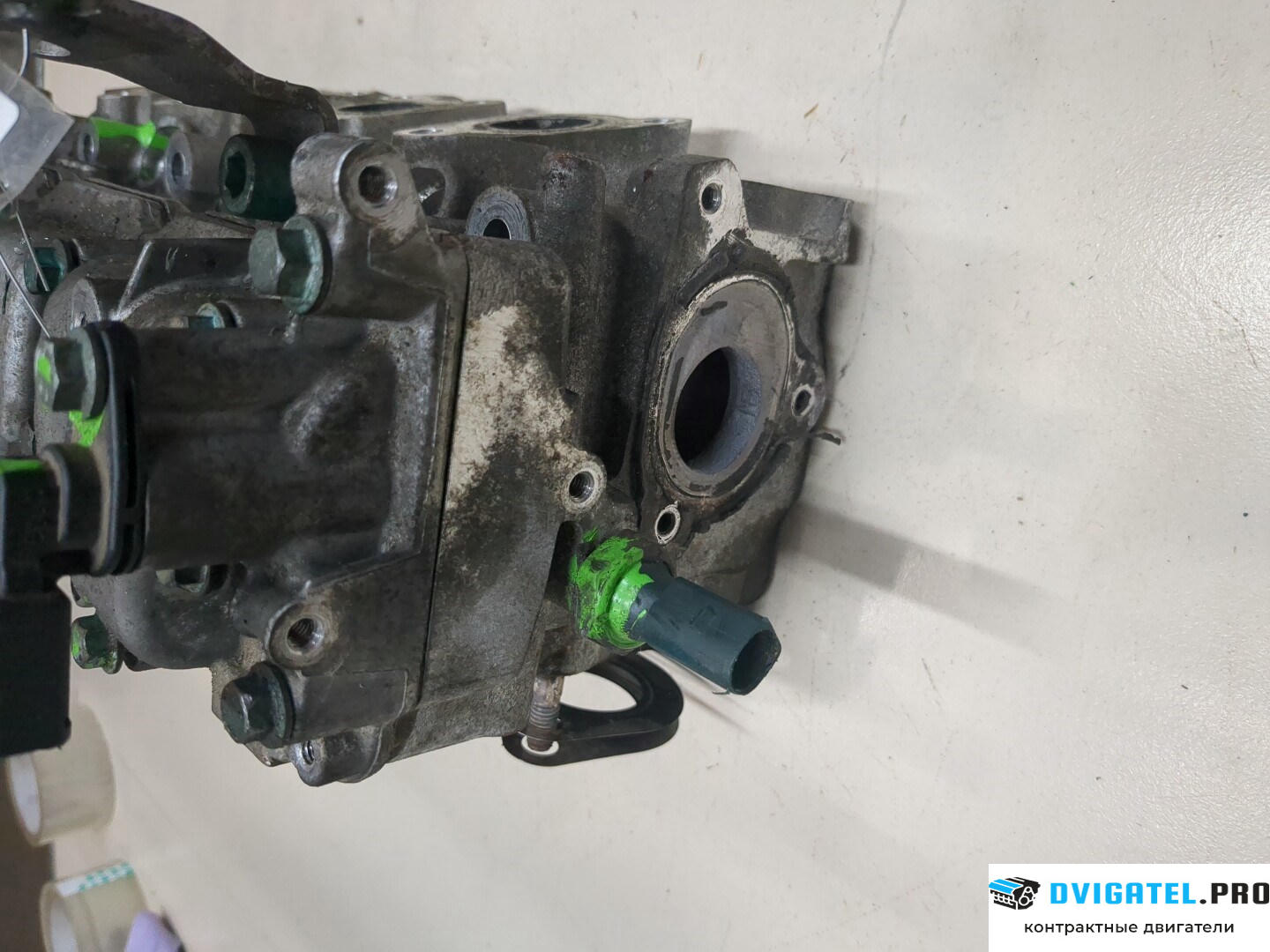 Головка блока цилиндров (ГБЦ) Volkswagen Polo 1994 - 1999 AUD 1.4 л., Бензин, Инжектор, артикул 9129314