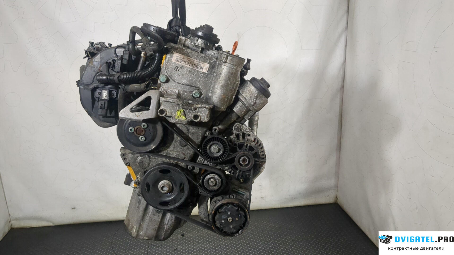 Двигатель Volkswagen Golf 5 2003 - 2009 BLF 1.6 л., Бензин, FSI, артикул 8836049