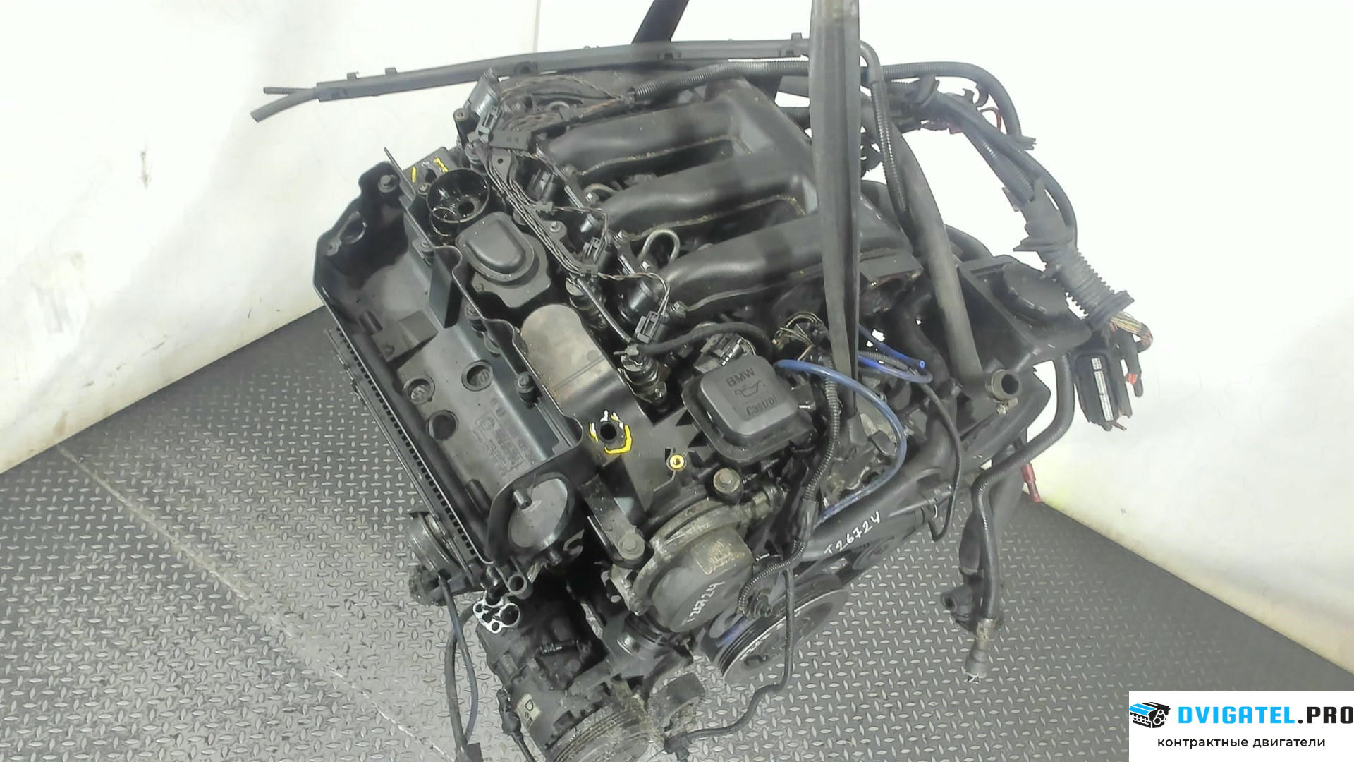 Двигатель BMW 3 E46 1998 - 2005 204D4 2 л., Дизель, Турбо, артикул 7264219