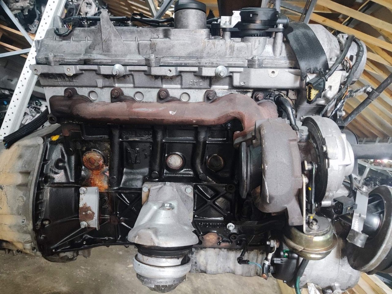 Двигатель Mercedes-Benz Sprinter W901-905 2.7 Дизель