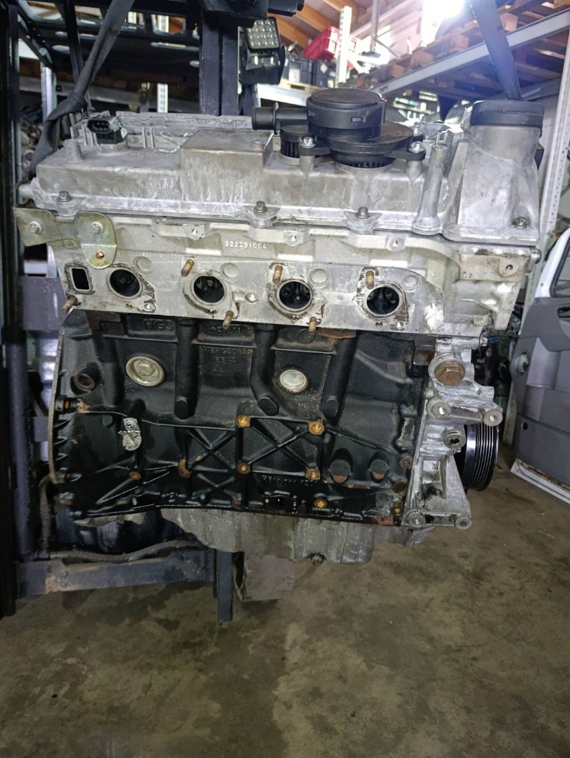Двигатель 611980 Mercedes-Benz Vito W638 2.2 Дизель