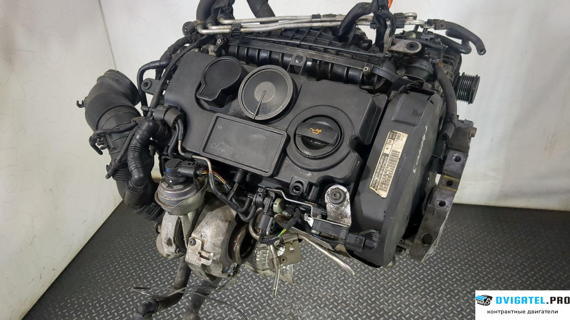 Двигатель Skoda Octavia A5 2004 - 2008 BMN 2 л., Дизель, TDI, артикул 9070877