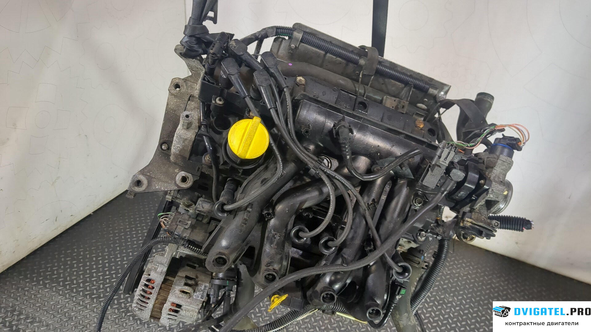 Двигатель Renault Clio 1998 - 2008 D7F 726 1.2 л., Бензин, Инжектор, артикул 9055792