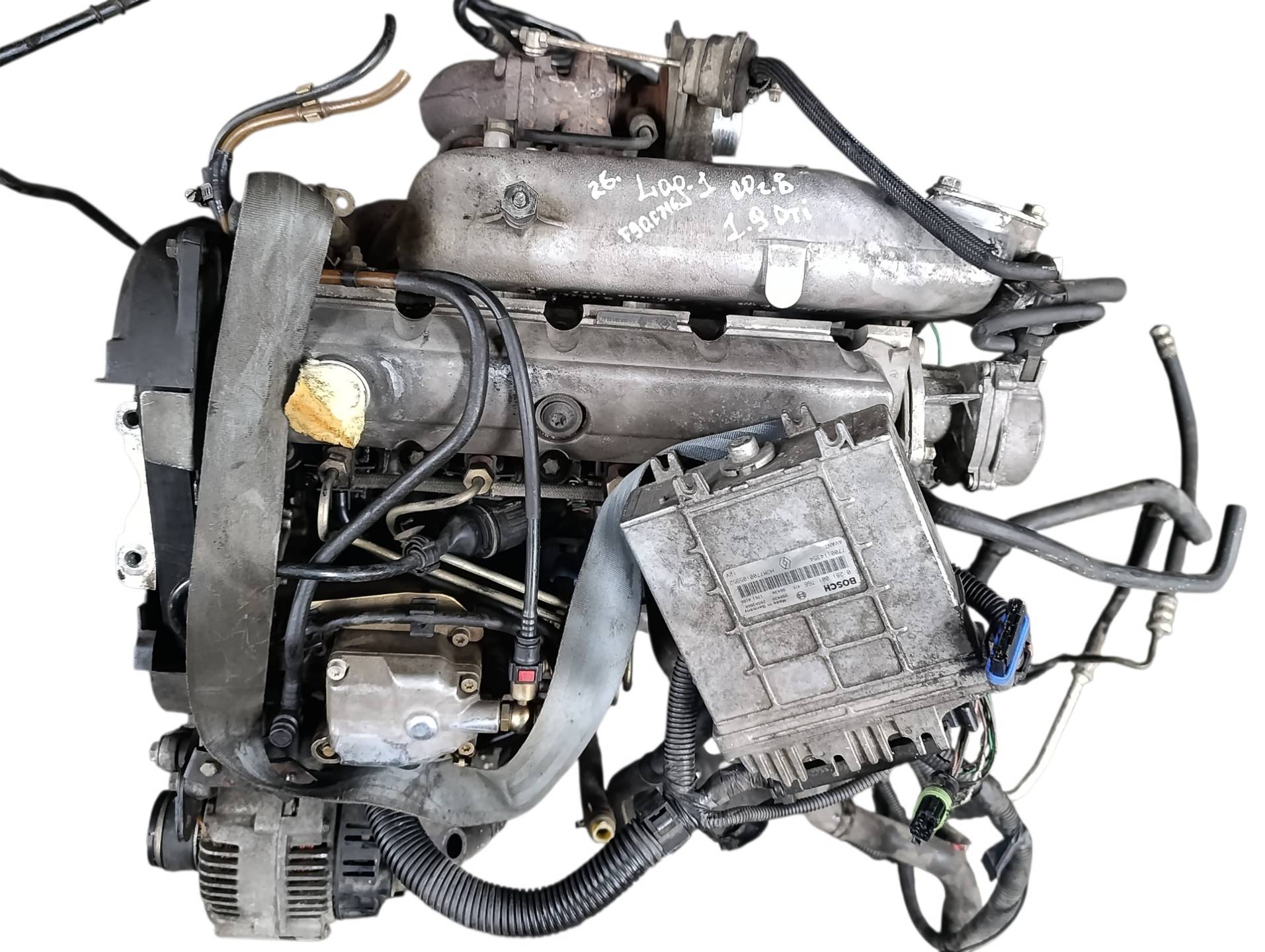 Двигатель F9QF716 Renault Laguna 1 1.9 Дизель