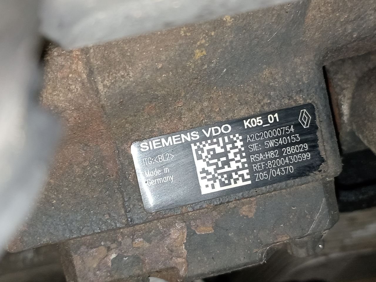 Двигатель K9KN764 Renault Clio 3 1.5 Дизель