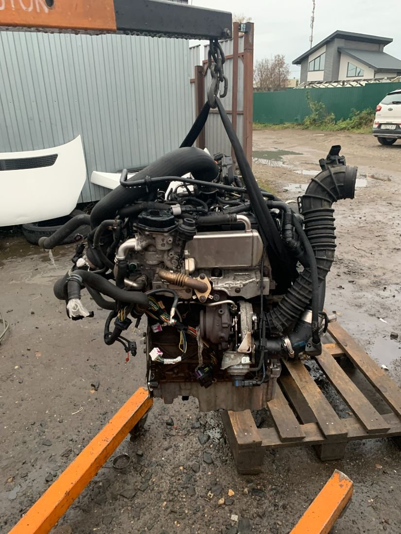 Двигатель CAA. CHH Volkswagen Transporter T5 2.0 Дизель