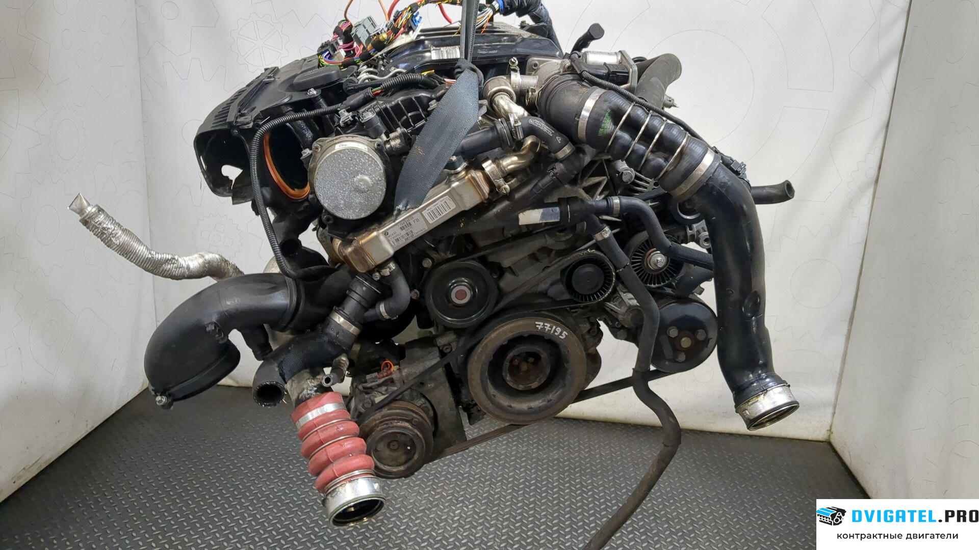 Двигатель BMW X5 E70 2007 - 2013 30 6D 3 3 л., Дизель, Турбо, артикул 8327410