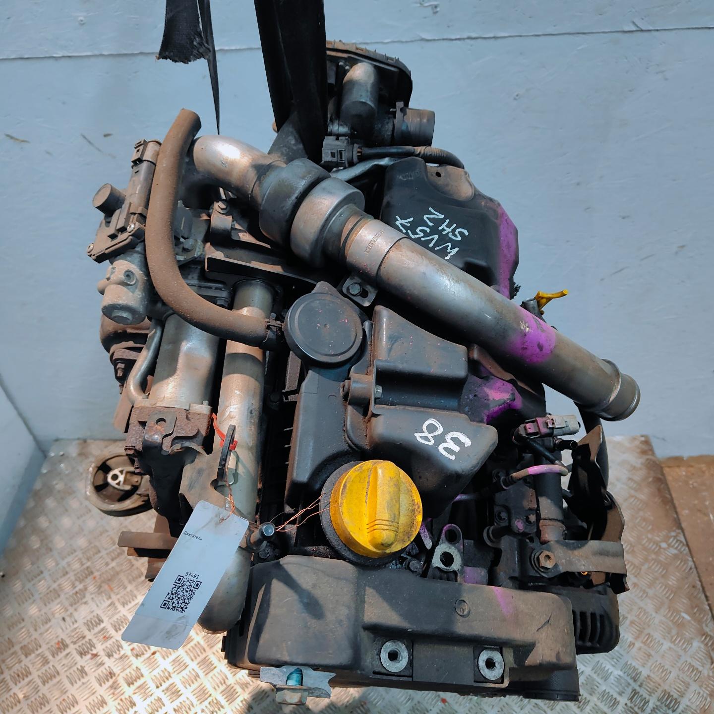 Двигатель K9K282 Nissan Qashqai 1 1.5 Дизель