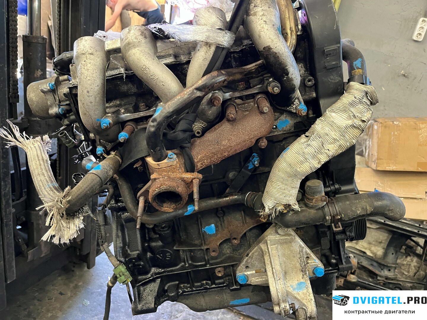 Двигатель Fiat Scudo 1996 - 2007 WJY 1.9 л., Дизель, Дизель, артикул 8543120