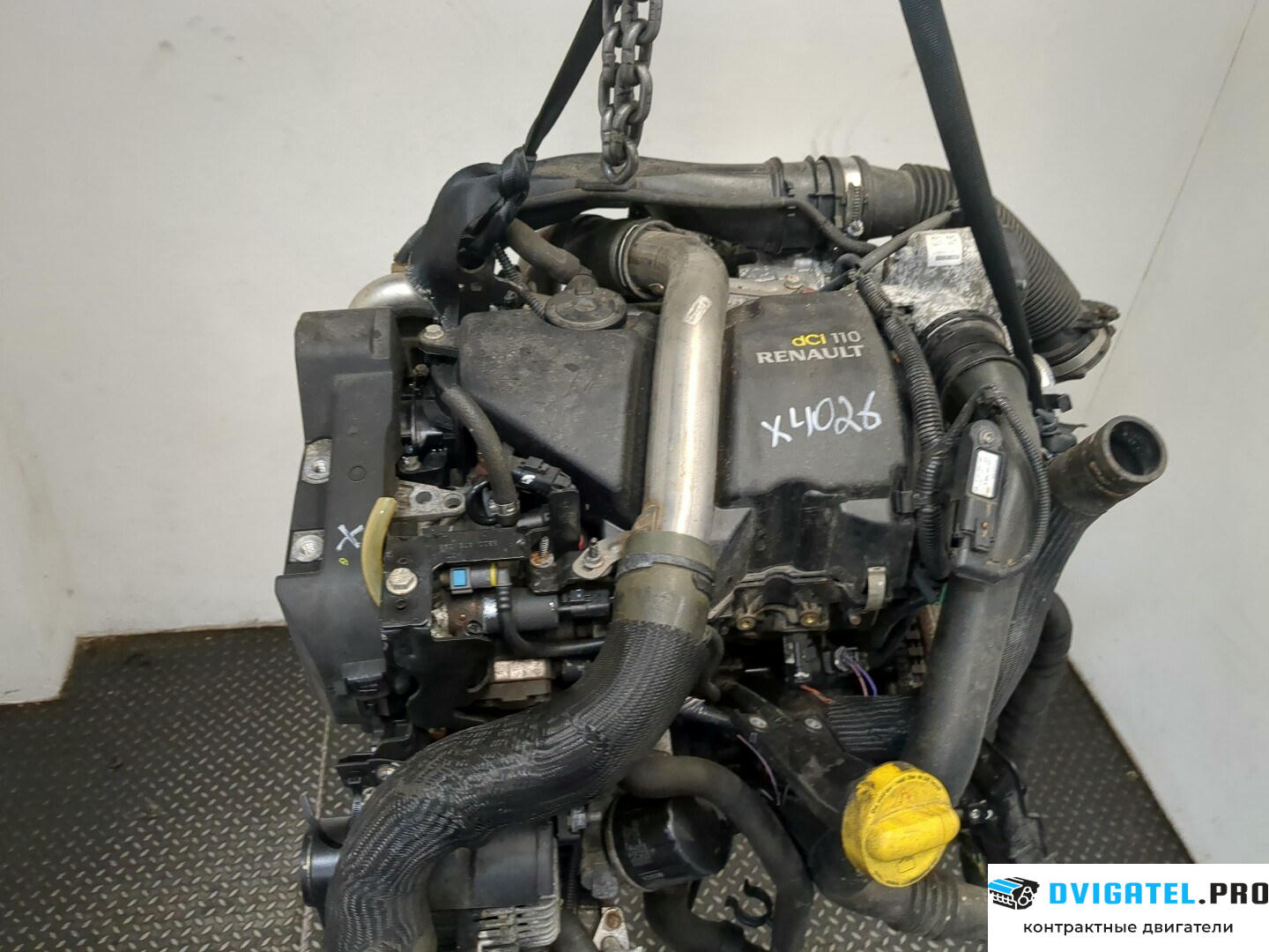 Двигатель Renault Scenic 2009 - 2012 K9K 836, K9K 837 1.5 л., Дизель, DCI, артикул 8648785