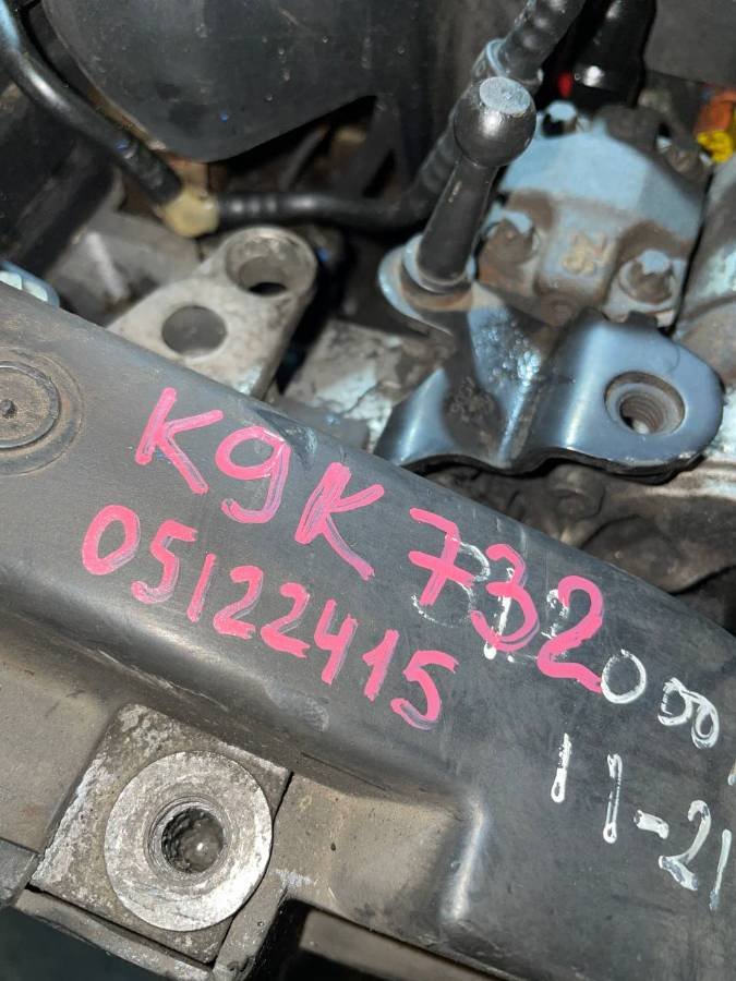 Двигатель k9k732 Renault Megane 2 1.5 Дизель