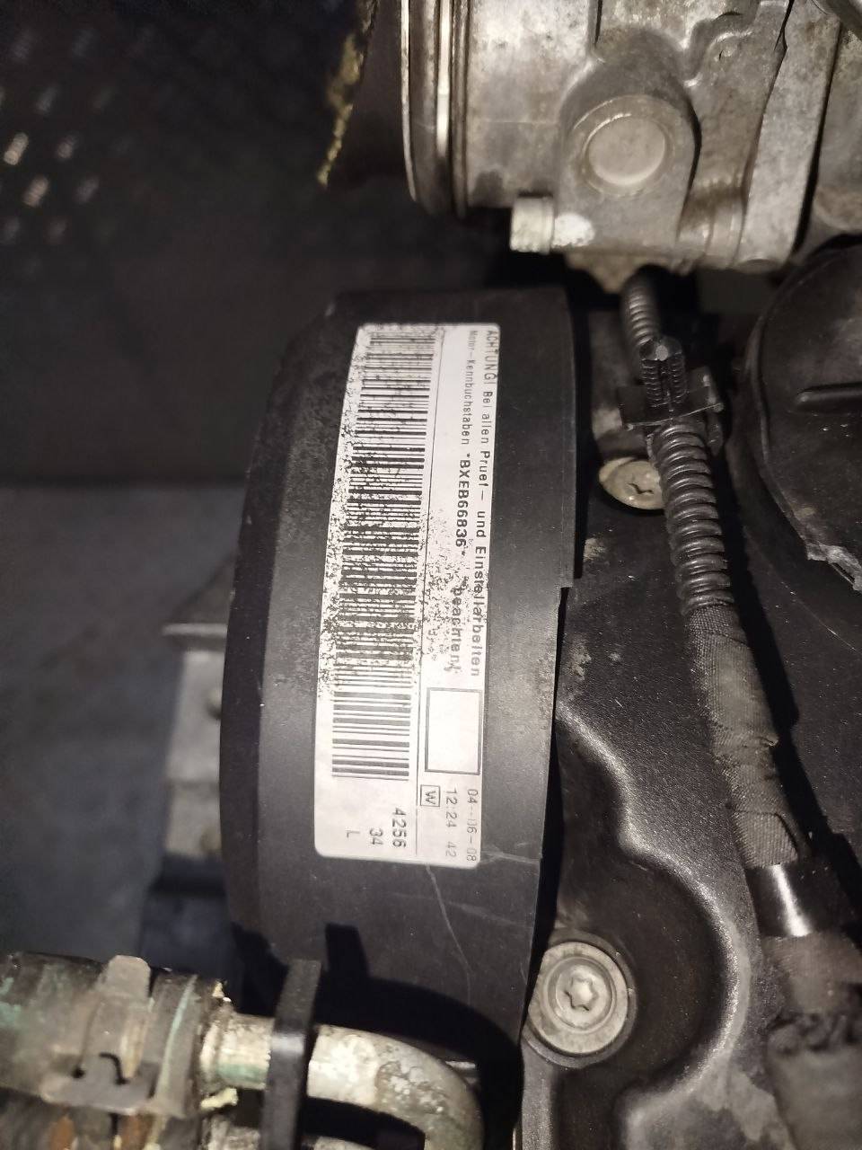 Двигатель BXE Volkswagen Touran 1 1.9 Дизель