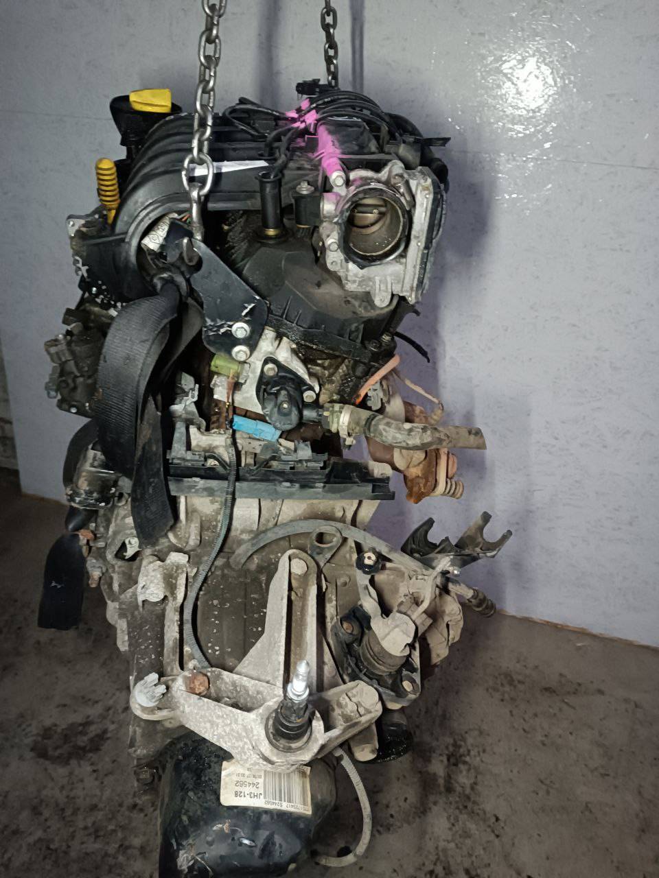 Двигатель D4F742 Renault Clio 2 1.2 Бензин