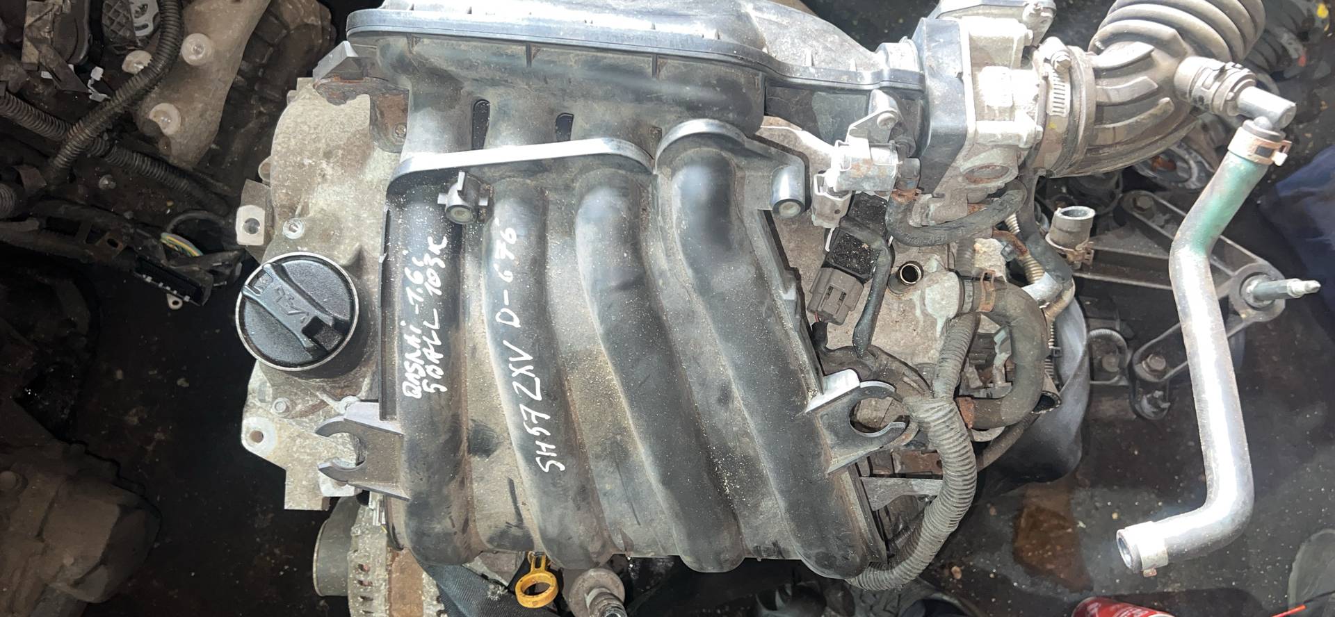 Двигатель HR16 Nissan Qashqai 1 1.6 Бензин