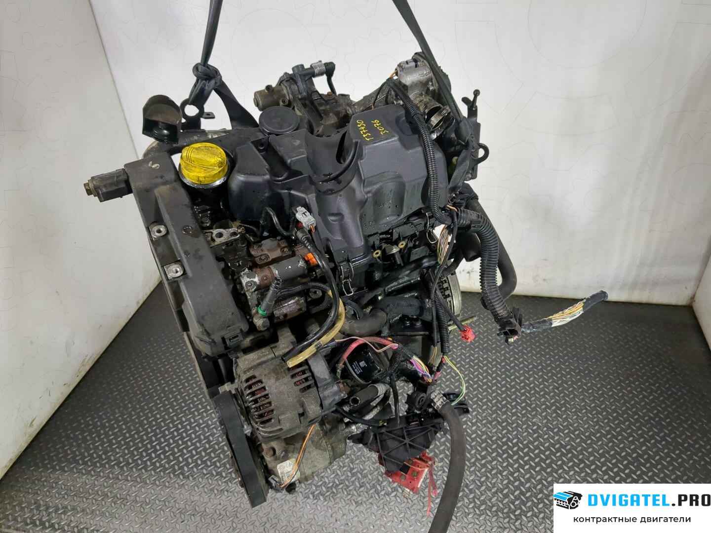 Двигатель Renault Megane 2 2002 - 2009 K9K 732 1.5 л., Дизель, DCI, артикул 8650659
