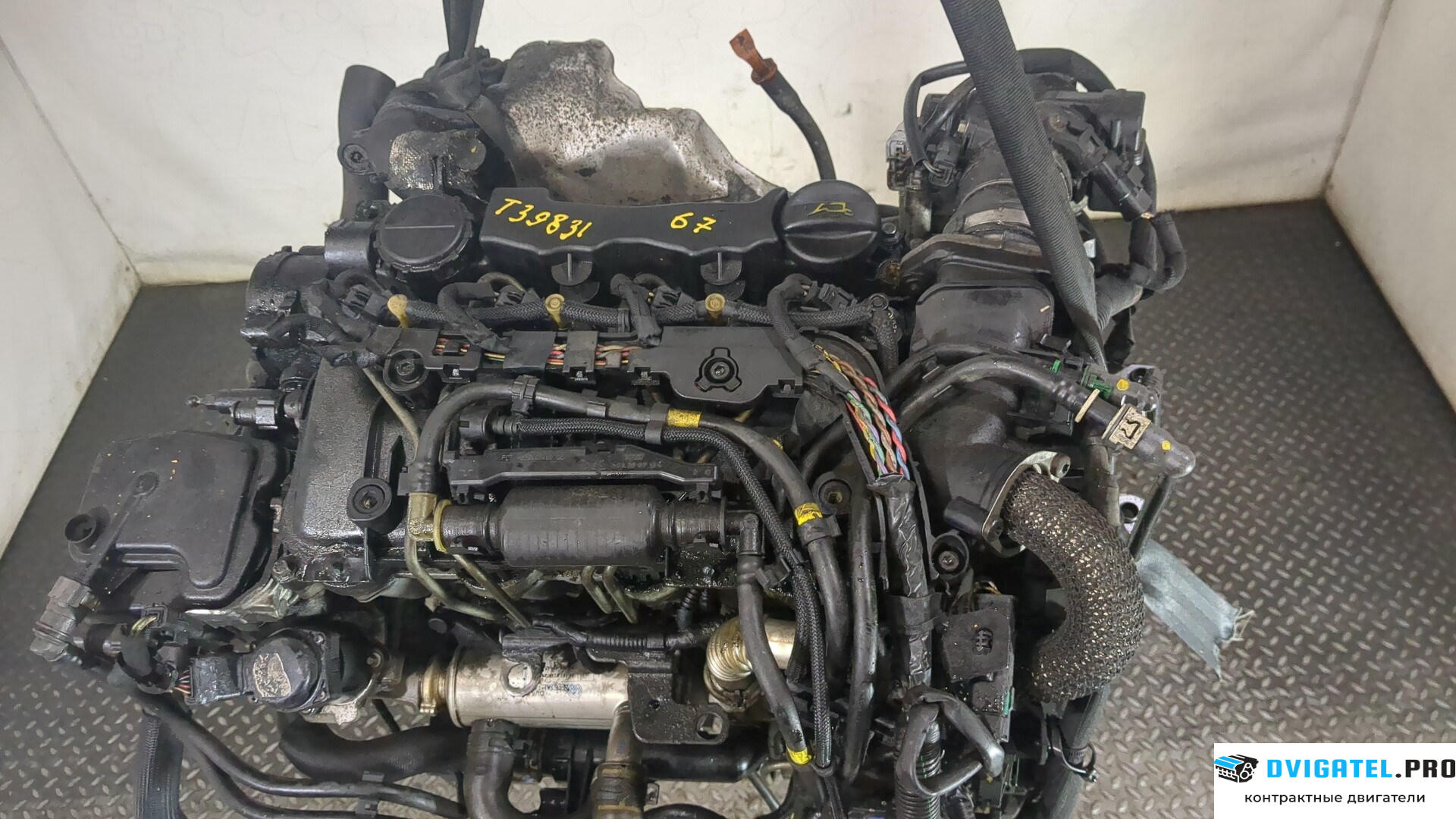 Двигатель Peugeot 3008 2009 - 2016 9HZ 1.6 л., Дизель, HDI, артикул 8890363