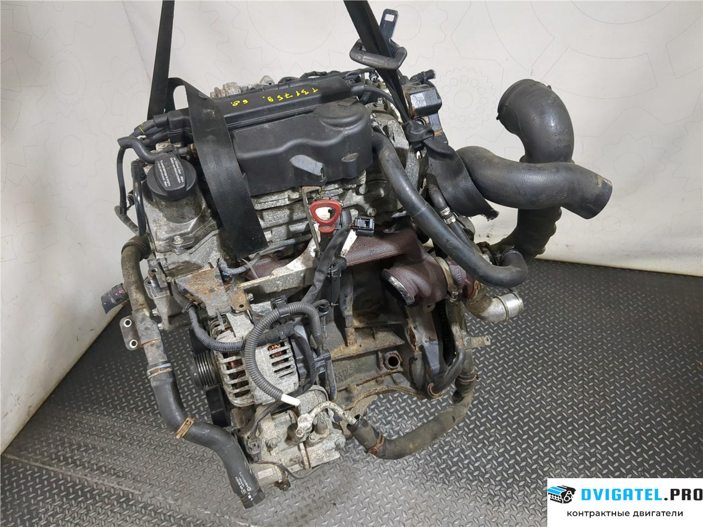 Двигатель Mitsubishi Colt 2004 - 2008 OM 639.939 1.5 л., Дизель, Турбо, артикул 8032687