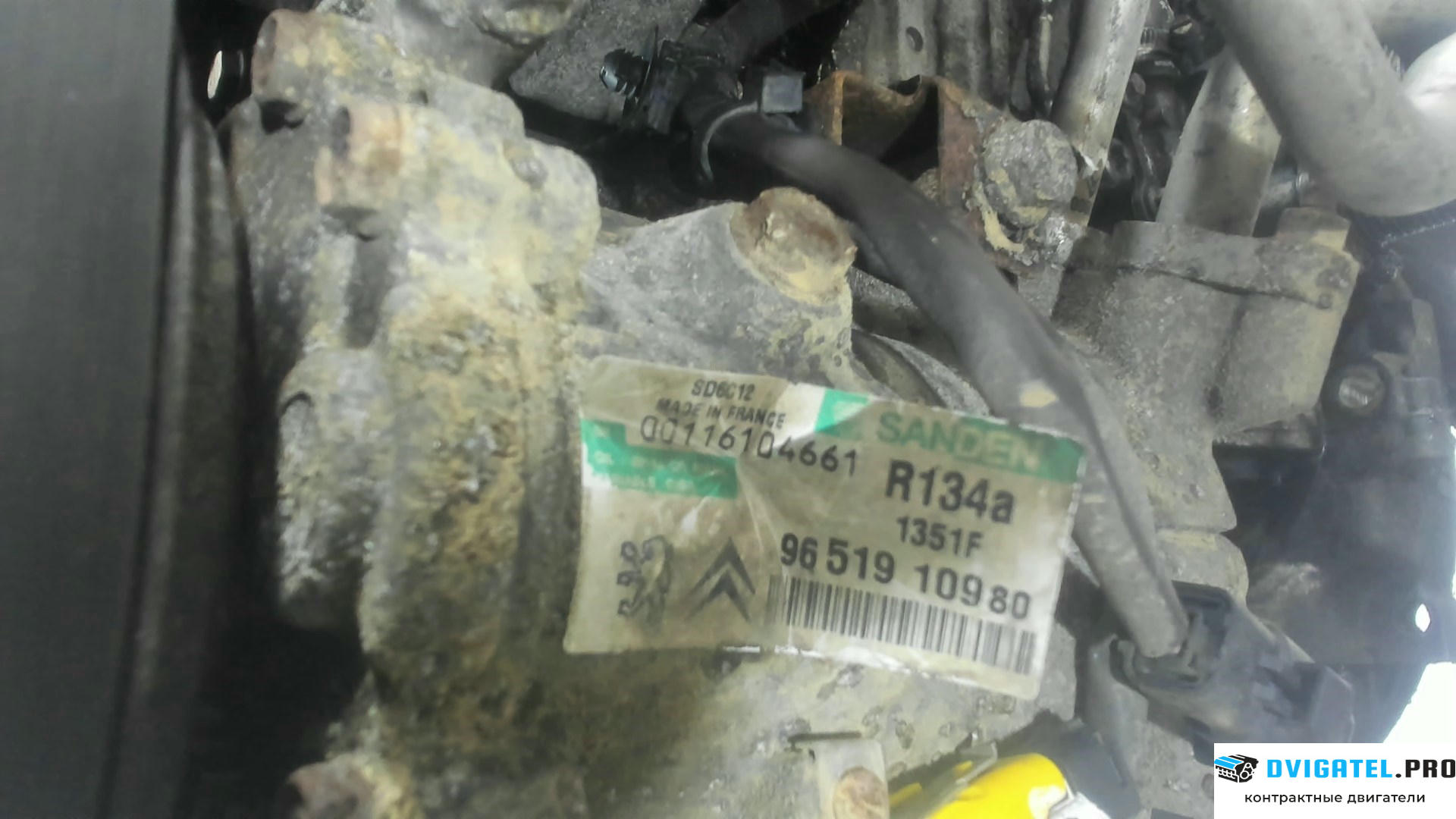 Двигатель Peugeot 207 9HX 1.6 л., Дизель, HDI, артикул 7028385