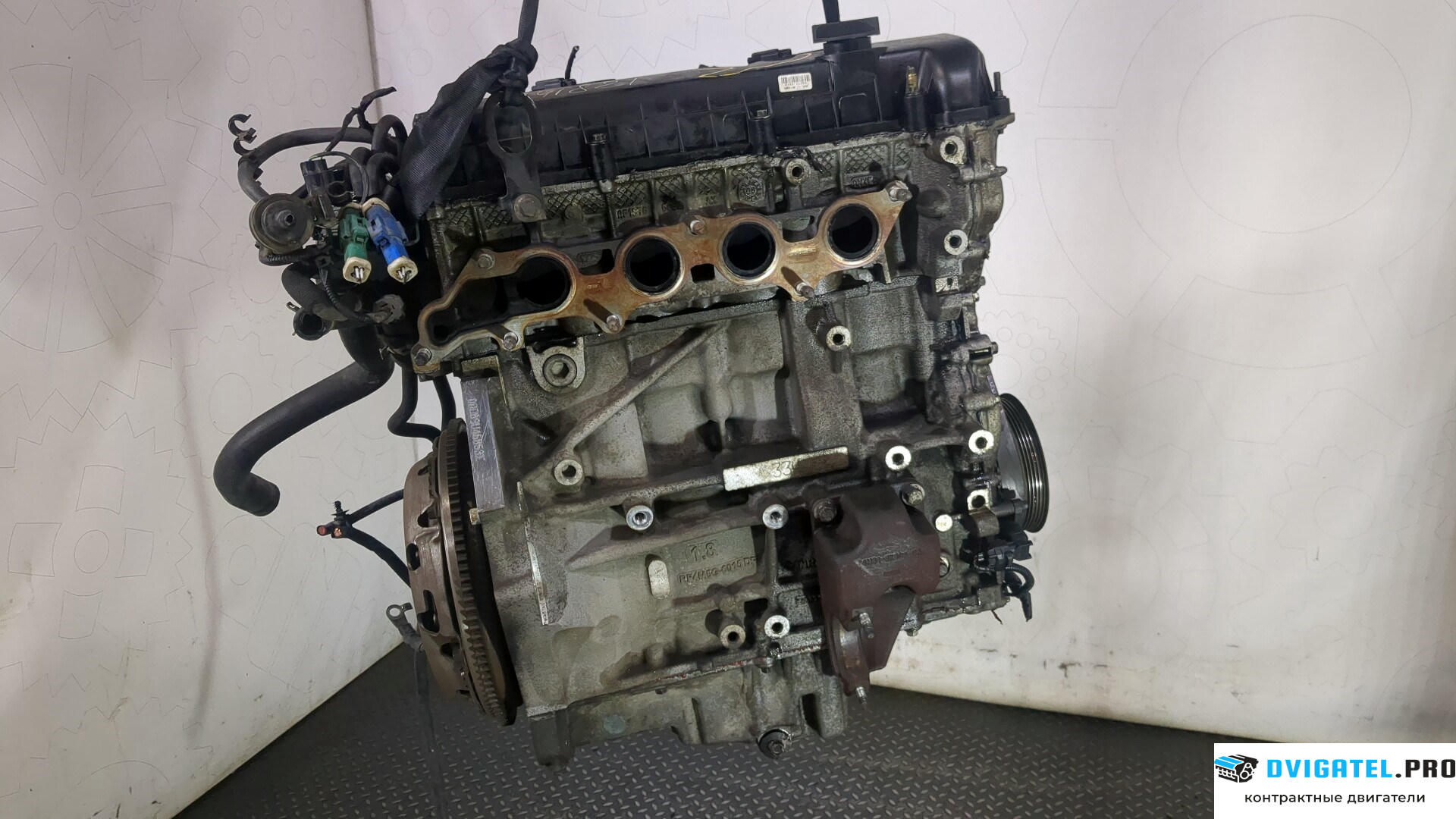 Двигатель Ford Focus 2 2008 - 2011 QQDB 1.8 л., Бензин, Инжектор, артикул 9043587