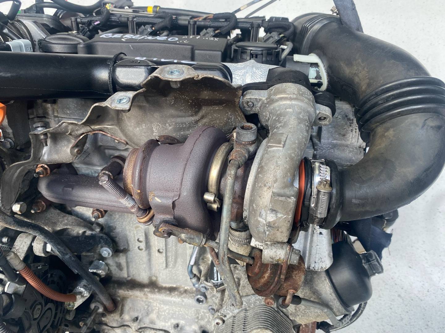 Двигатель 9HW Citroen Berlingo 1 restailing 1.6 Дизель