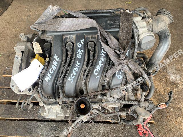 Двигатель K4M766 Renault Scenic 2 1.6 Бензин