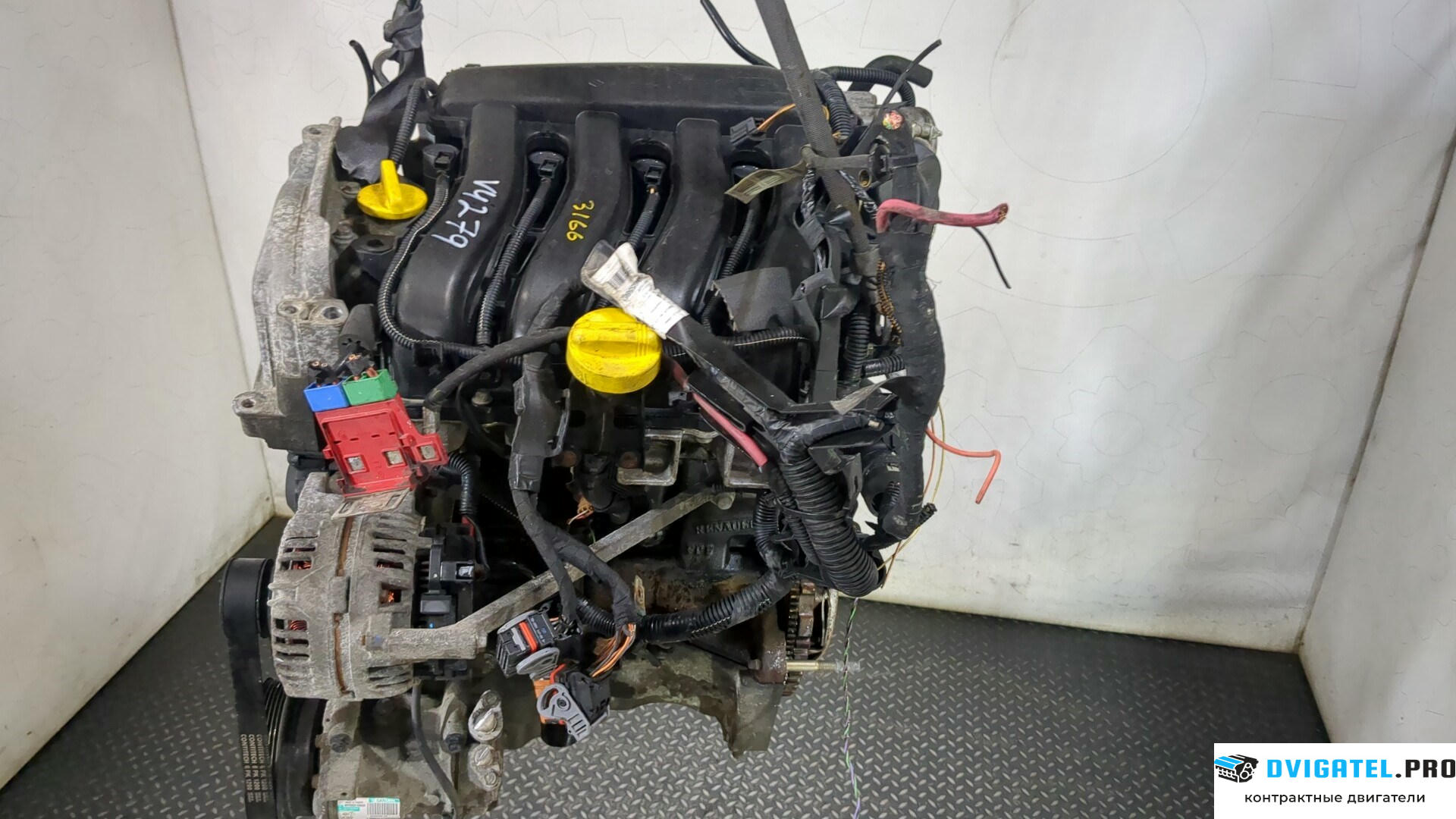 Двигатель Renault Clio 2005 - 2009 K4M 800 1.6 л., Бензин, Инжектор, артикул 8883290