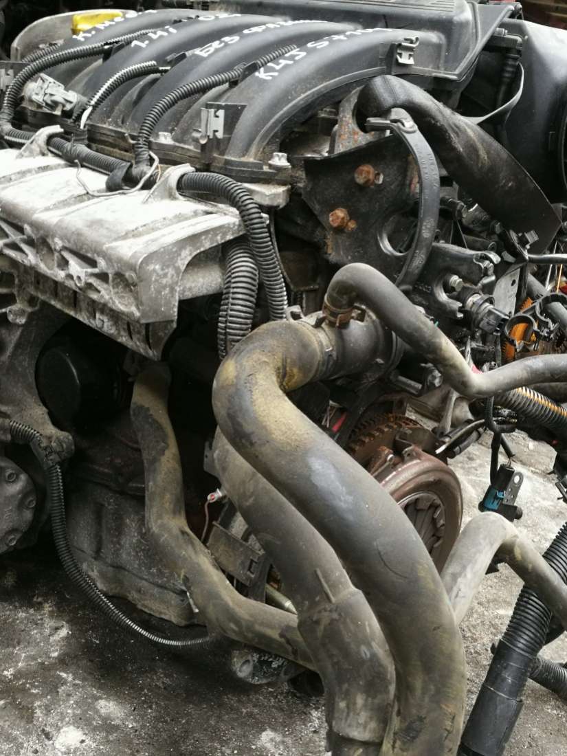 Двигатель K4JS7101 Renault Megane 2 1.4 Бензин