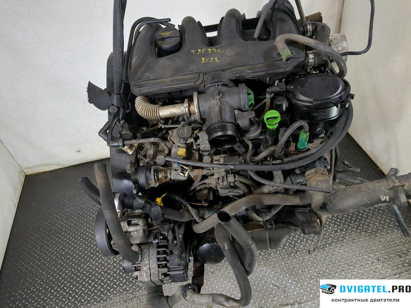 Двигатель Fiat Scudo 1996 - 2007 WJY 1.9 л., Дизель, Дизель, артикул 8803695
