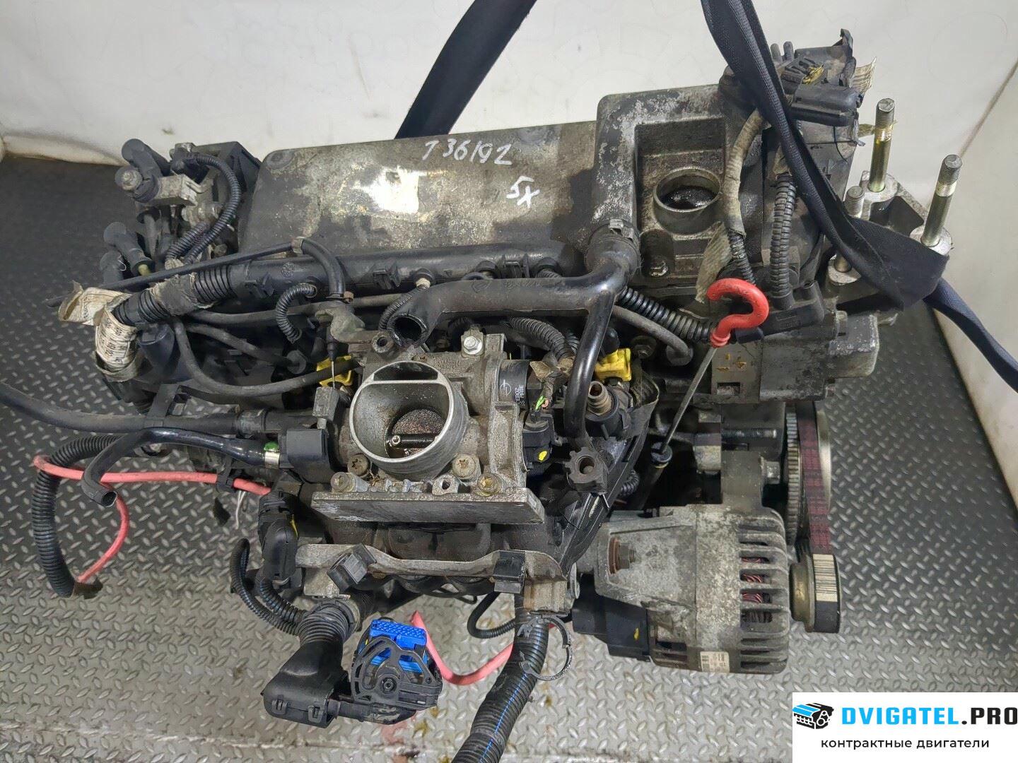 Двигатель Fiat Punto 2003 - 2010 188 A 4.000 1.2 л., Бензин, Инжектор, артикул 8508638