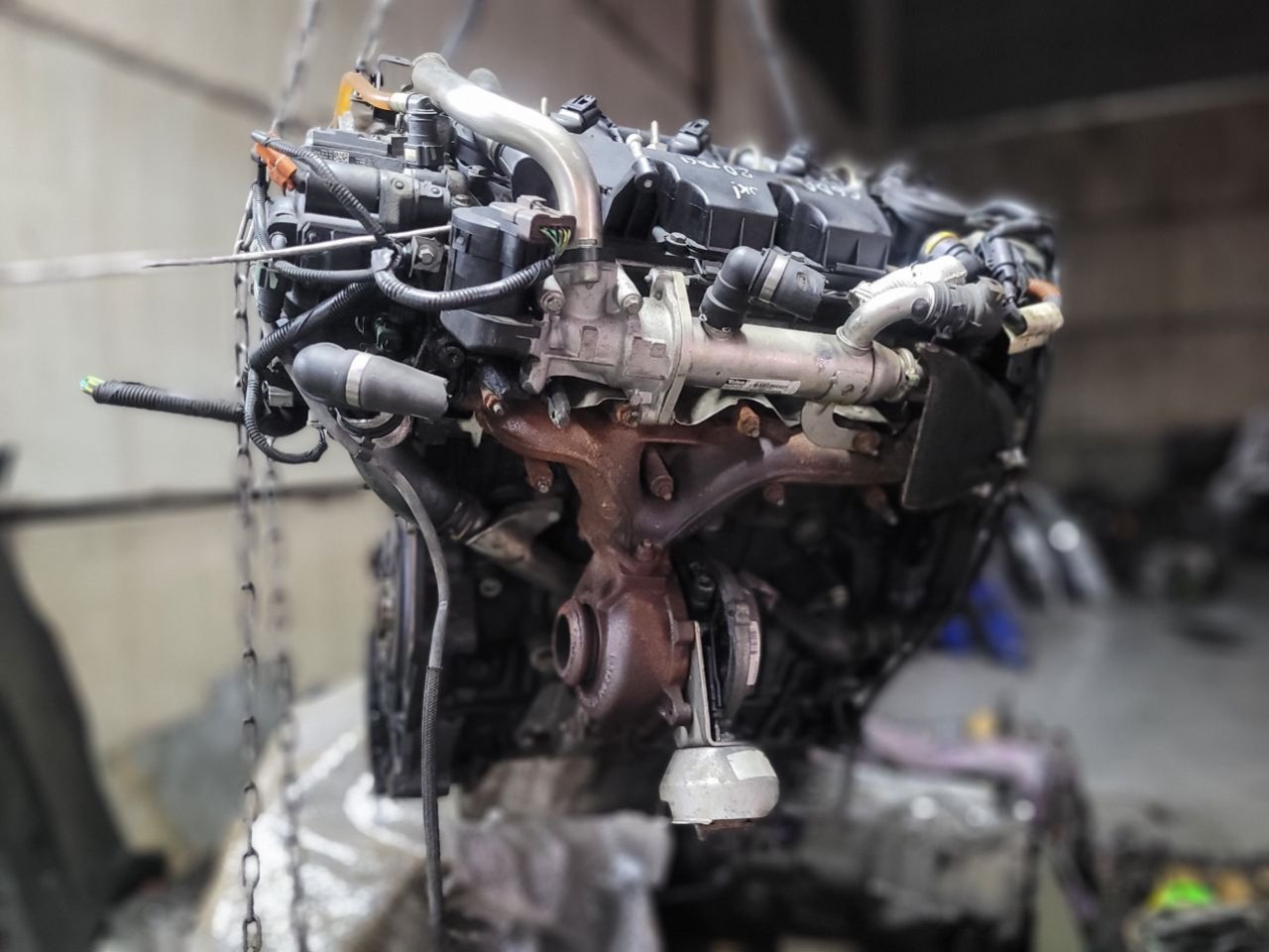 Двигатель G6DA Ford Focus 2 2.0 Дизель