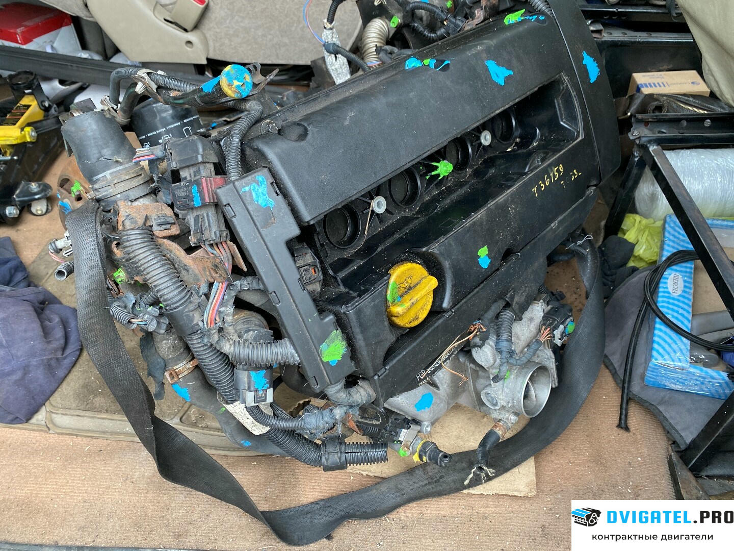 Двигатель Opel Astra H 2004 - 2010 Z16XEP 1.6 л., Бензин, Инжектор, артикул 8505236