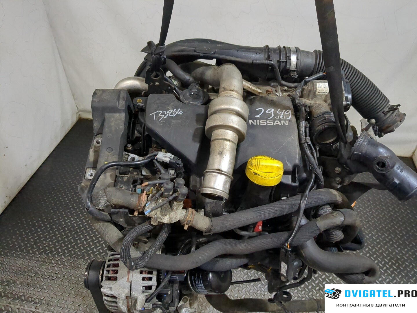 Двигатель Nissan Qashqai 2006 - 2013 K9K 1.5 л., Дизель, DCI, артикул 8233489