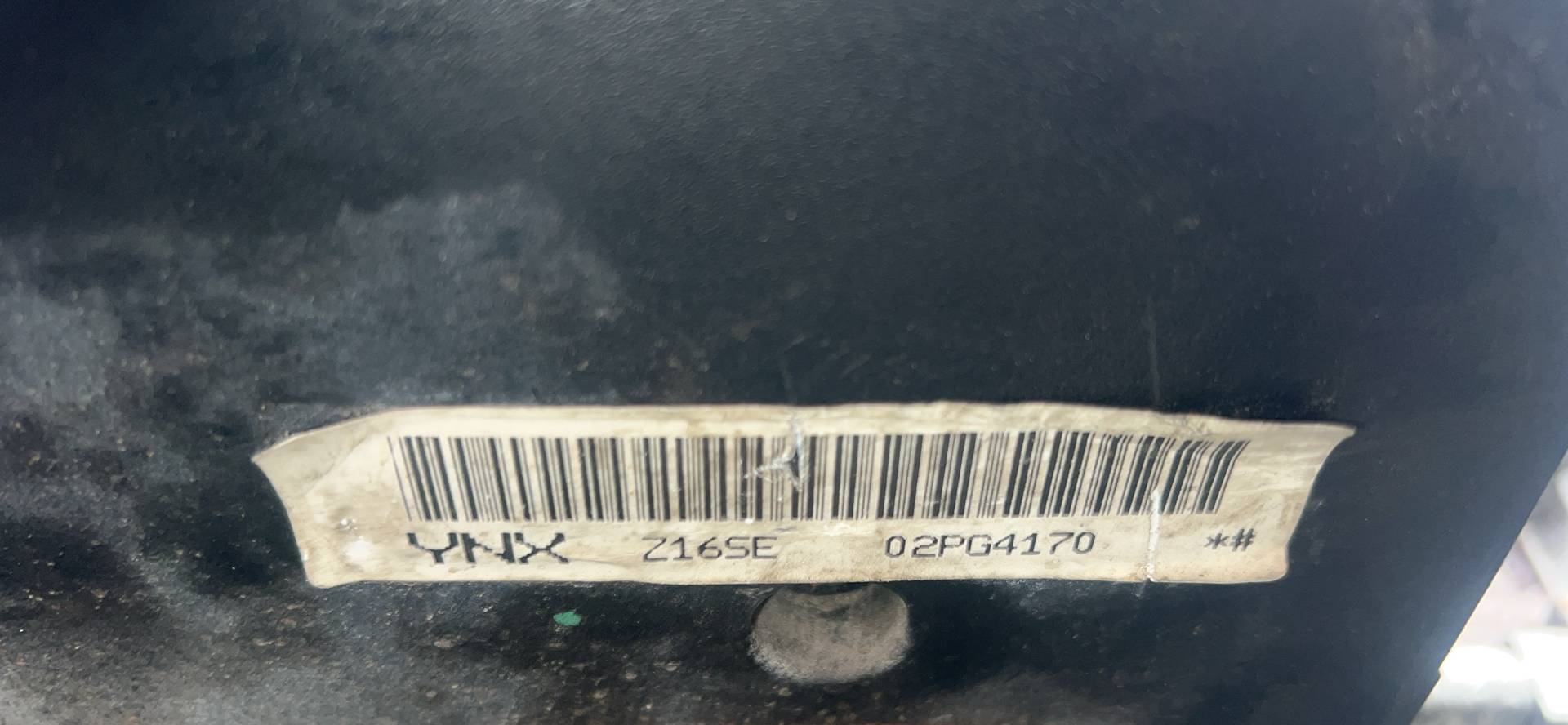 Двигатель Z16SE Opel Astra G 1.6 Бензин