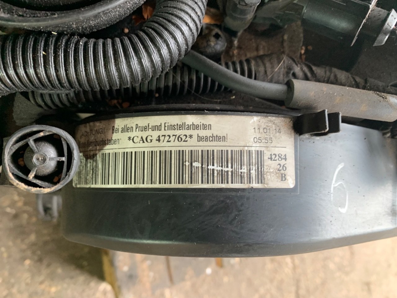 Двигатель CAG Seat Exeo 2.0 Дизель