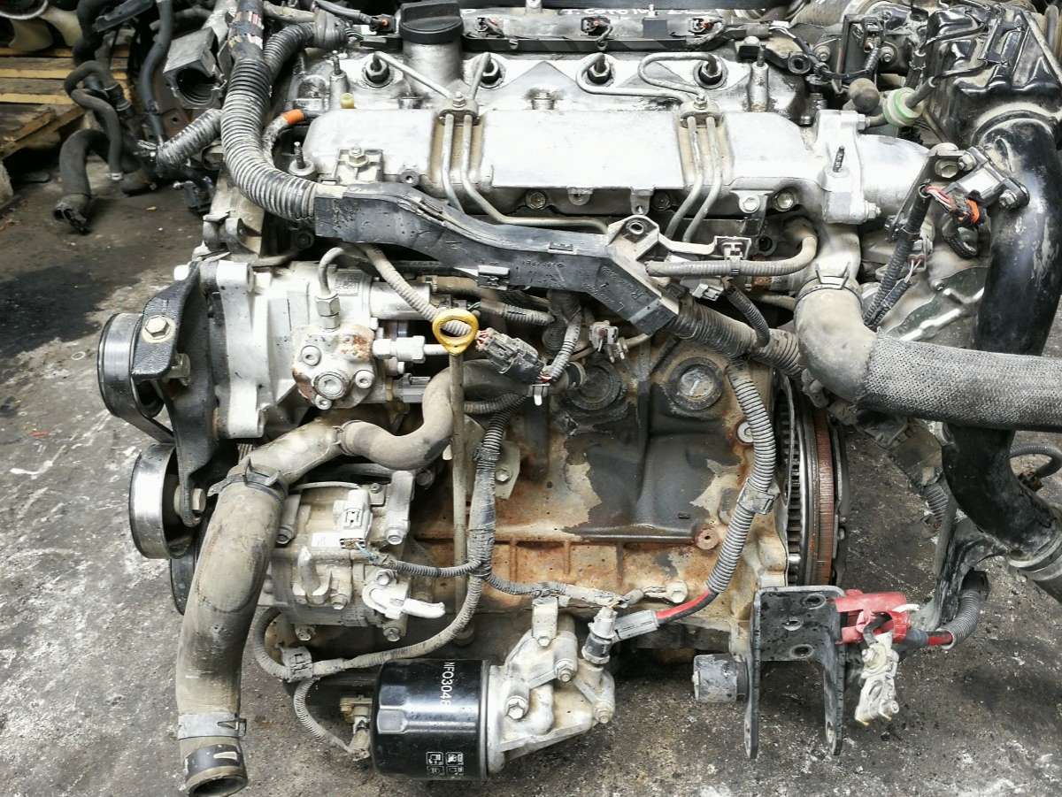 Двигатель E1CD Toyota Corolla E120 2.0 Дизель