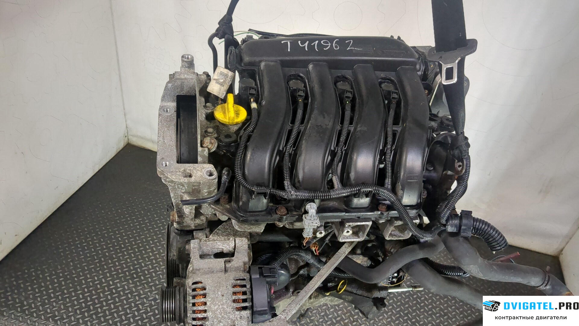 Двигатель Renault Scenic 2003 - 2009 K4M 812 1.6 л., Бензин, Инжектор, артикул 9106392