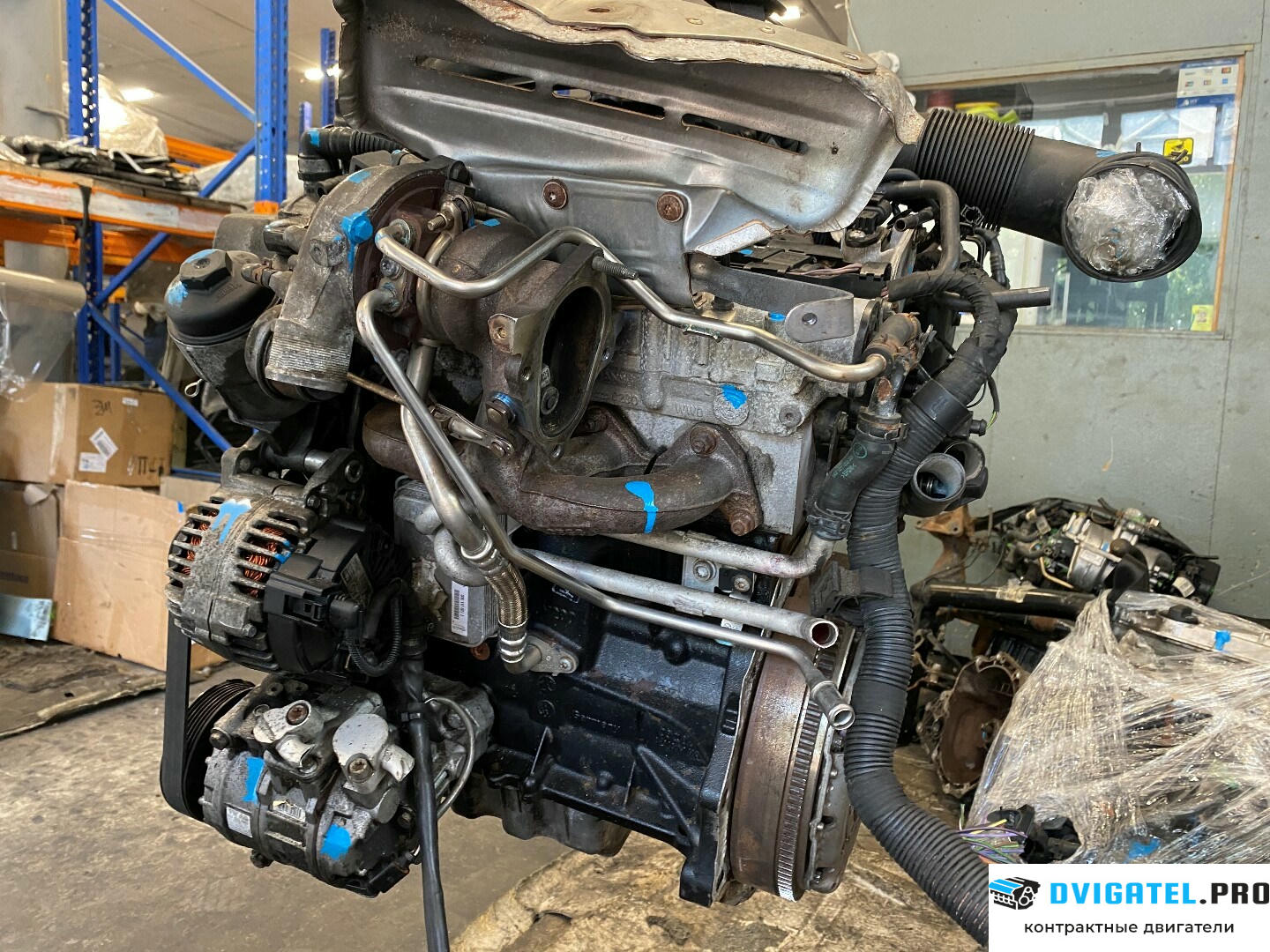 Двигатель Volkswagen Golf 5 2003 - 2009 BLG 1.4 л., Бензин, TSI, артикул 8974800
