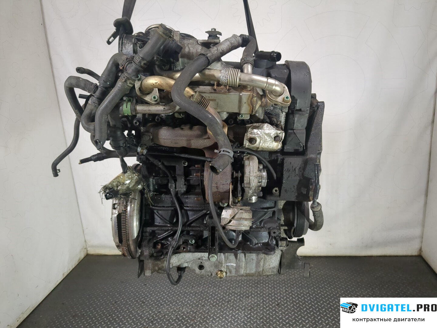 Двигатель Ford Galaxy 2000 - 2006 AUY 1.9 л., Дизель, TDI, артикул 8589235
