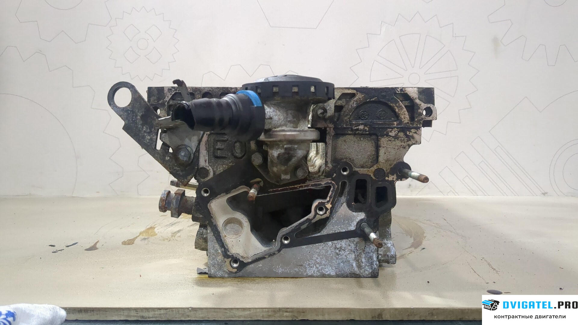 Головка блока цилиндров (ГБЦ) Peugeot 307 RFN 2 л., Бензин, Инжектор, артикул 9170652
