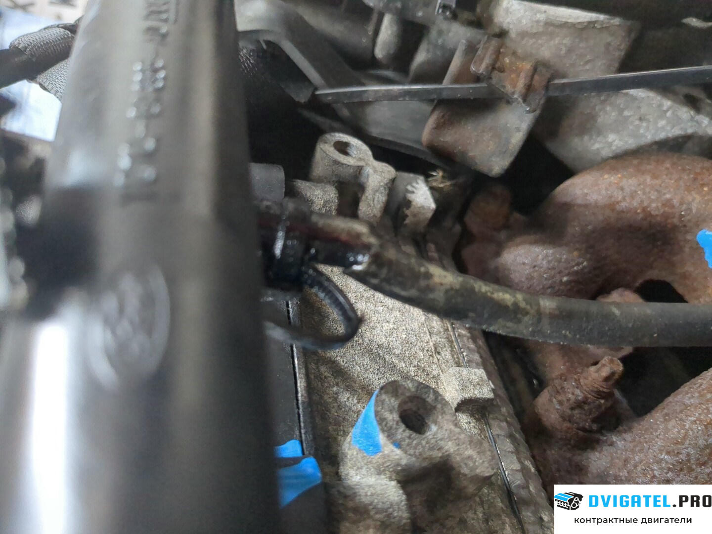 Двигатель Ford Transit 2000 - 2006 D2FA, D2FB, D2FE 2.4 л., Дизель, TDDI, артикул 9153246