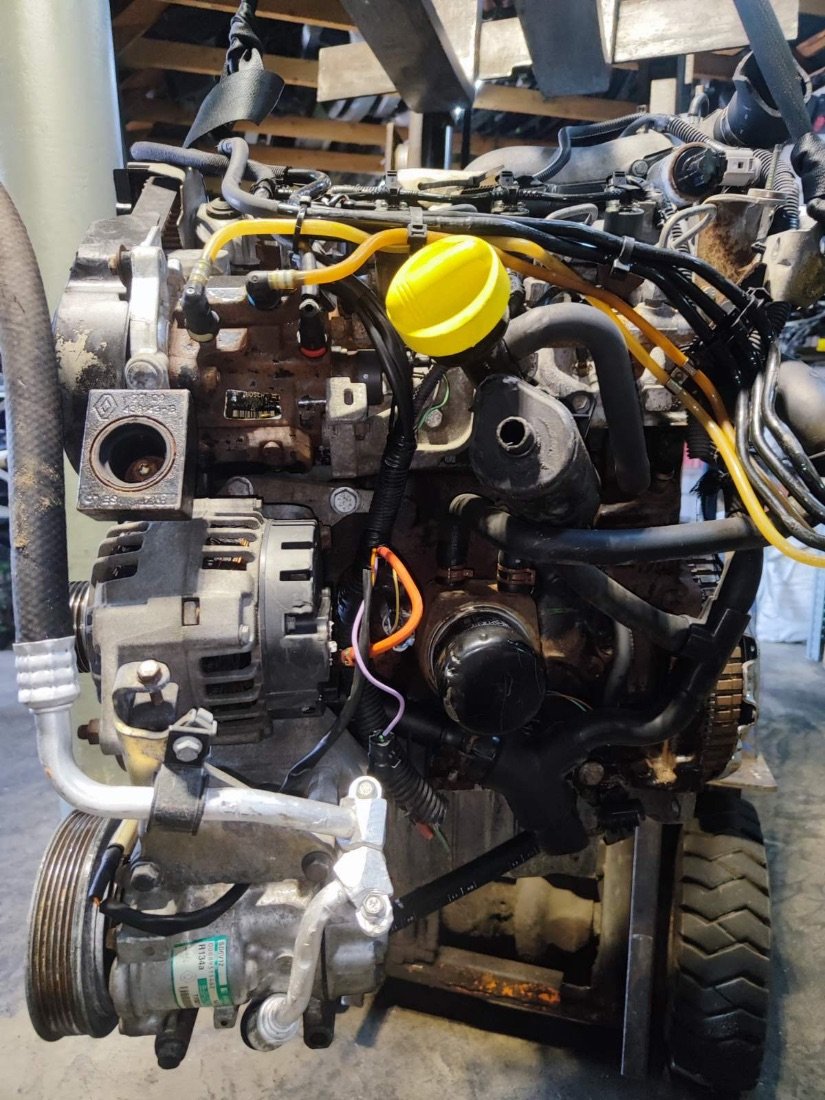 Двигатель F9Q790 Renault Kangoo 1 1.9 Дизель