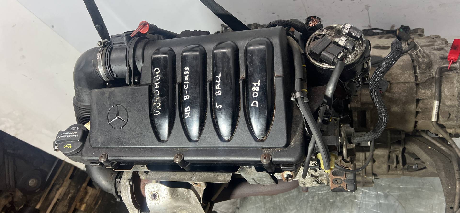 Двигатель 640940 Mercedes-Benz B W245 2.0 Дизель