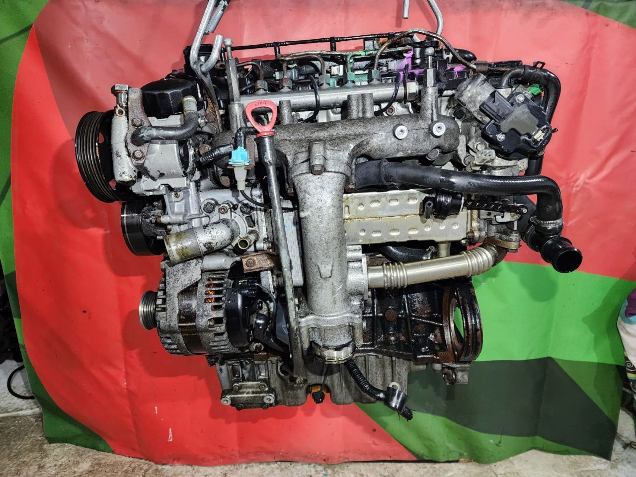 Двигатель 671950 SsangYong Kyron 2.0 Дизель
