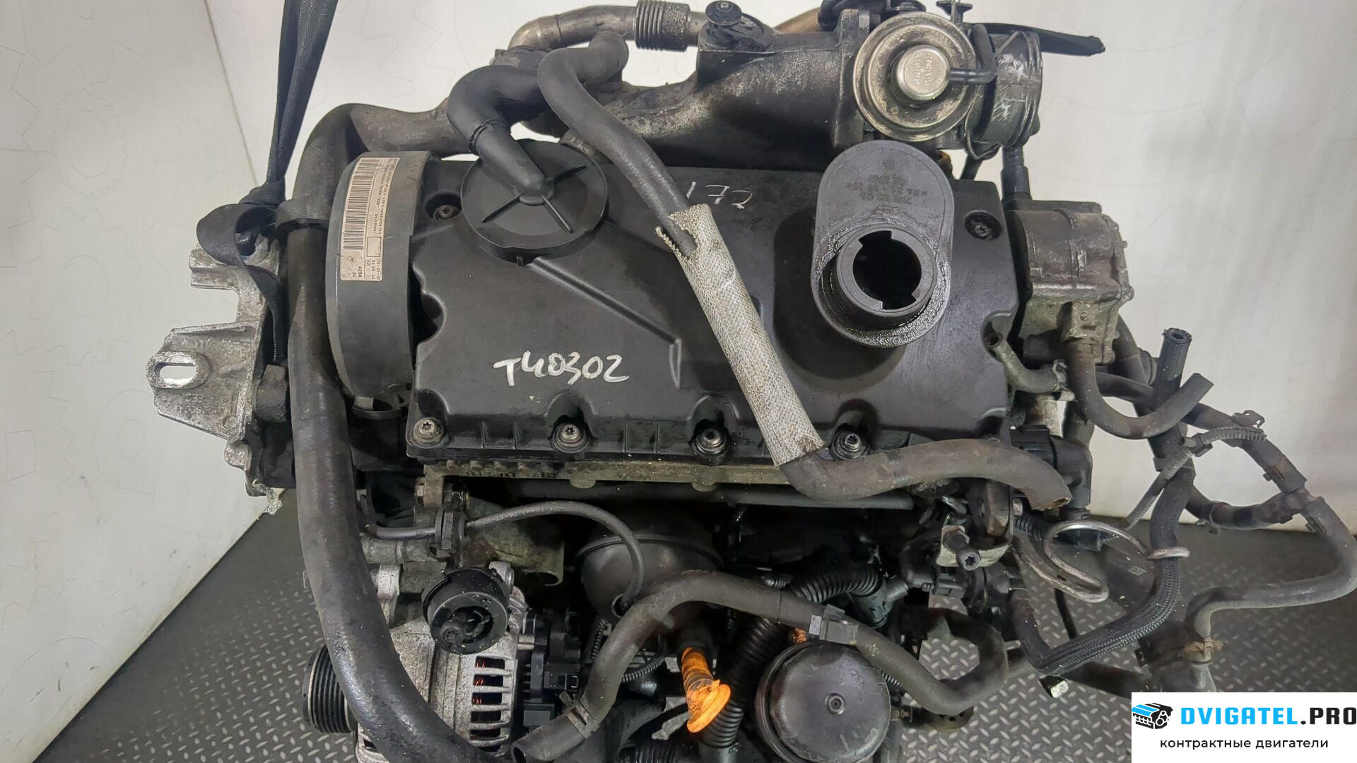 Двигатель Volkswagen Sharan 2000 - 2010 BVK 1.9 л., Дизель, TDI, артикул 8905532