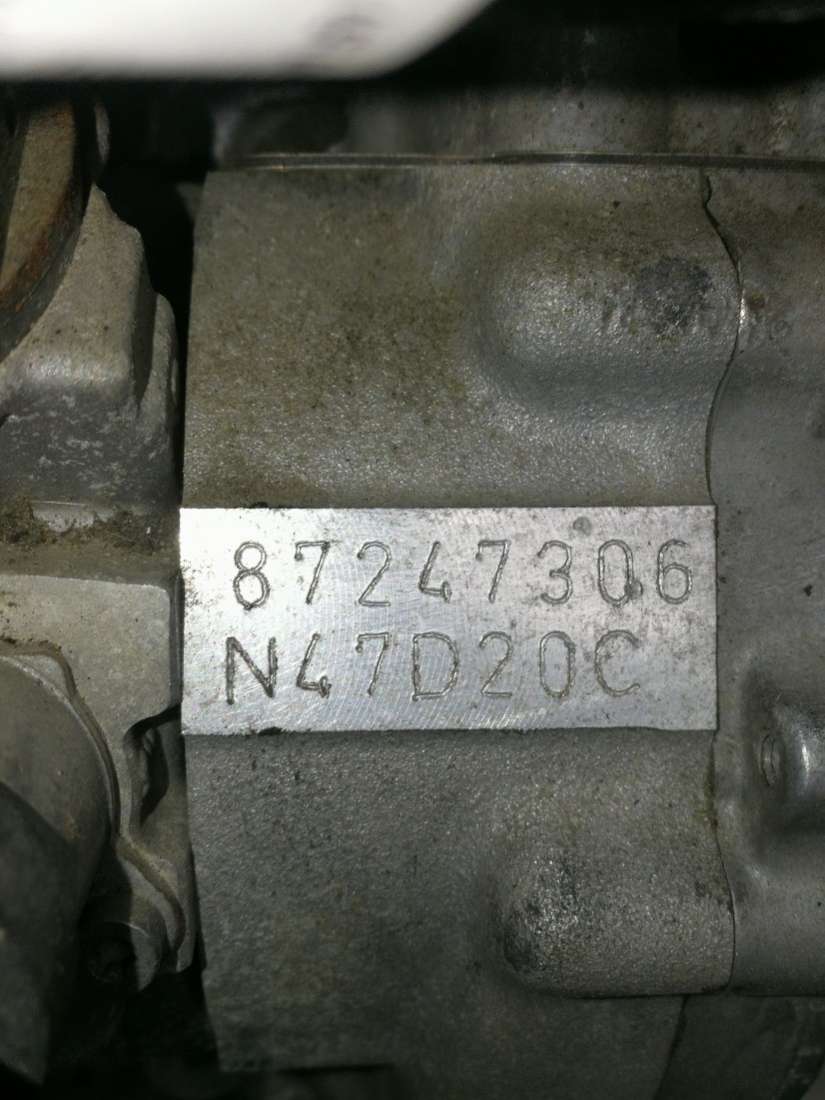 Двигатель N47D20C BMW 3 E90/E91/E92/E93 2.0 Дизель