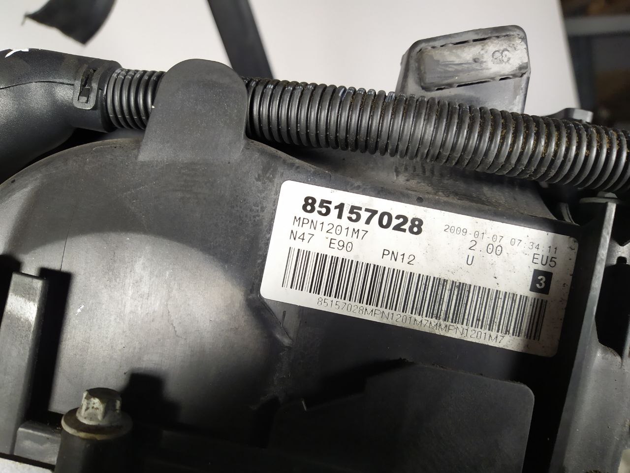 Двигатель N47D20C BMW 1 E81/E82/E87/E88 2.0 Дизель