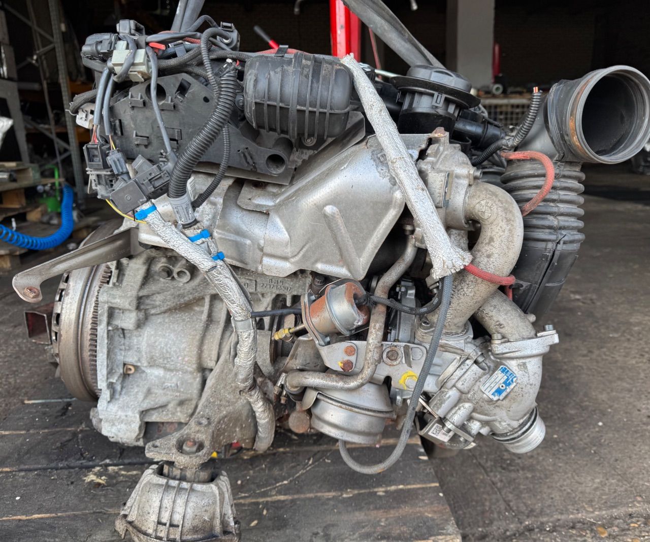 Двигатель N47D20B BMW 1 E81/E82/E87/E88 2.0 Дизель