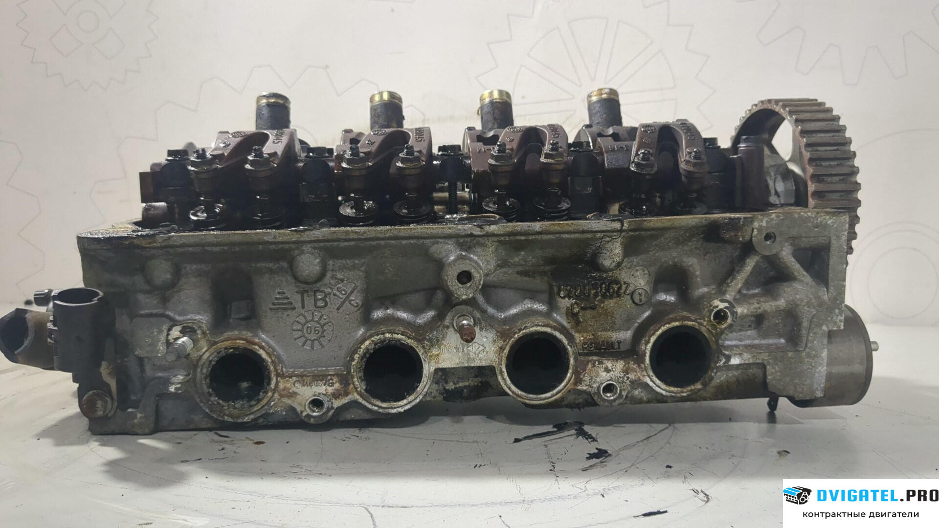 Головка блока цилиндров (ГБЦ) Renault Kangoo 1998 - 2008 D4F 730 1.2 л., Бензин, Инжектор, артикул 8717248